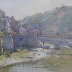 Late-afternoon-sun-Staithes