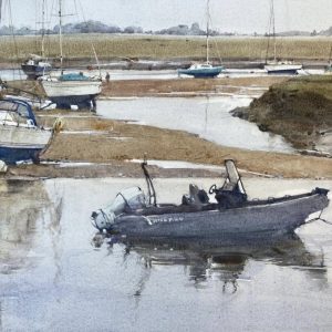 Still morning and low tide, Wells